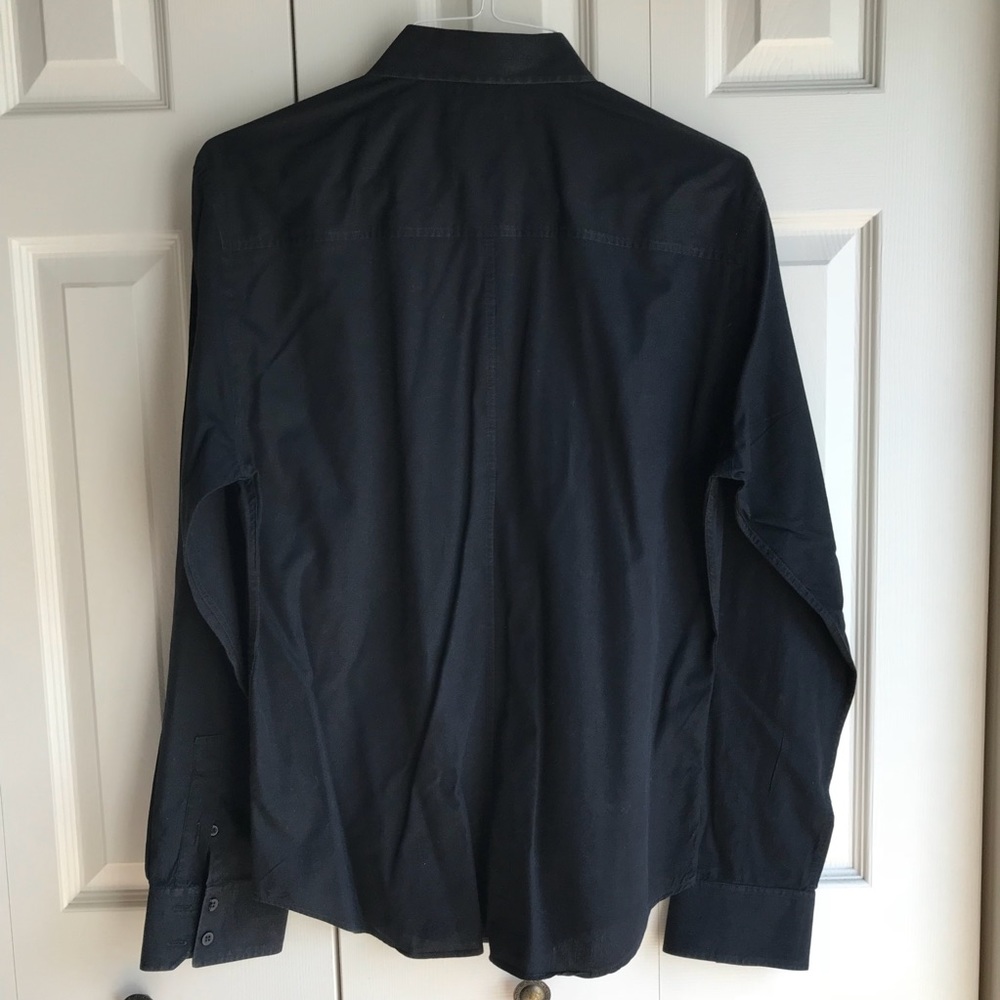 French Connection Button Down Long Sleeve Shirt - Picture 3 of 3